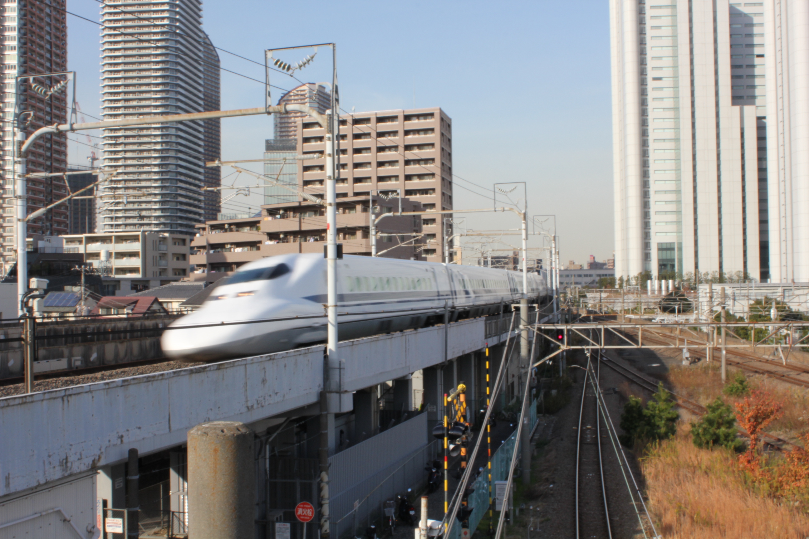 子供と見る新幹線スポット
