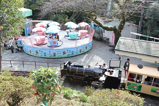 小田原城址公園SL機関車