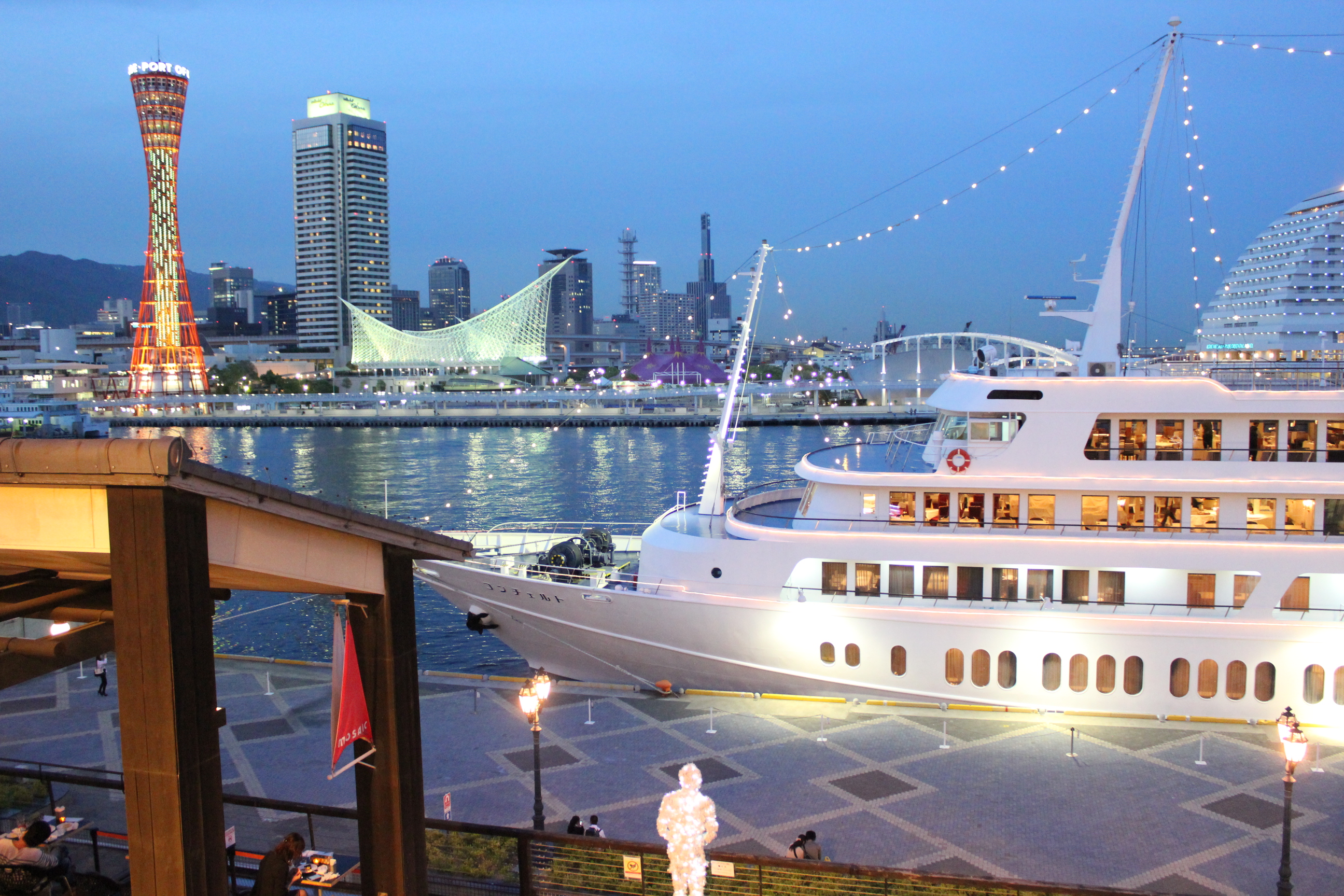 MOSAICテラスから見た夜景