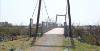 チューチュートレインから撮影したつり橋