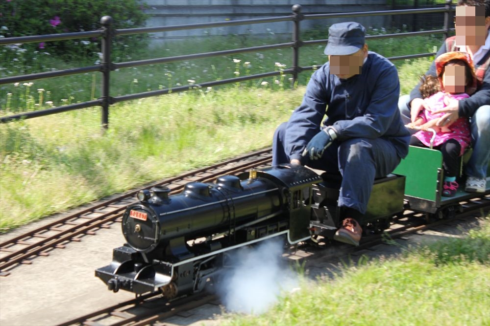 栗山近隣公園のミニSL