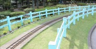 ミニ鉄道の線路