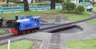 ミニ鉄道の回転台