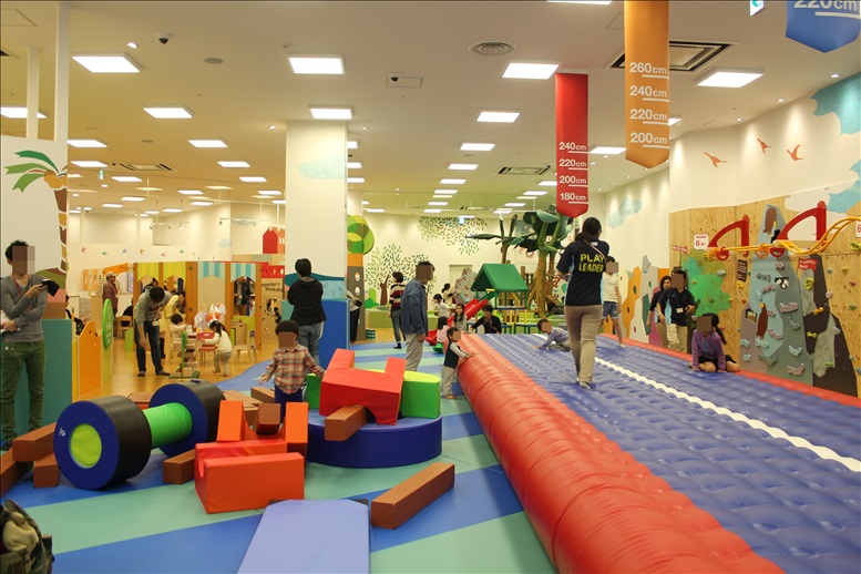 キドキドグランツリーのエアトラック