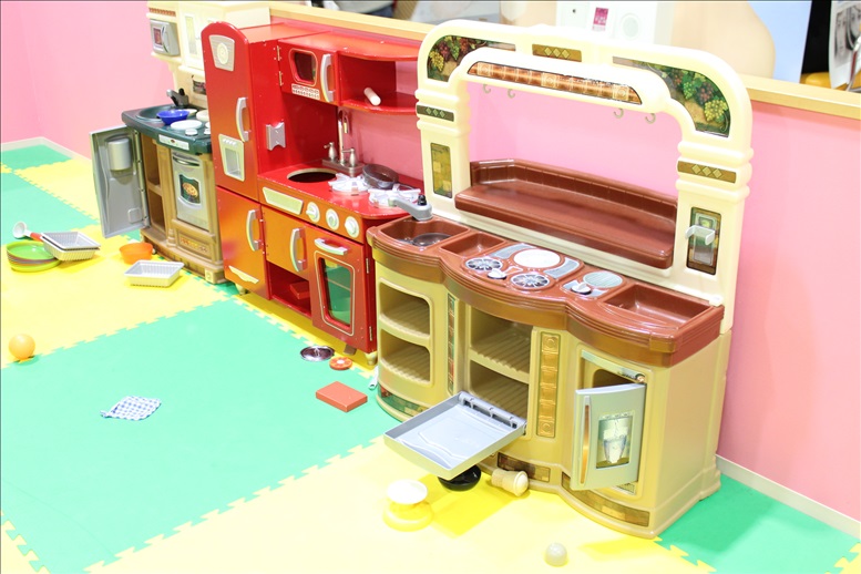 ママごとが出来る子供の遊び場