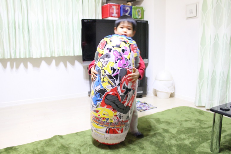 ニンニンジャーパンチファイターの大きさ