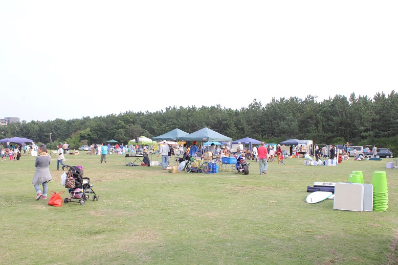 SUNSUNマルシェイベントの様子