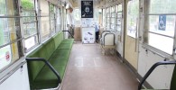 都電荒川線の車内