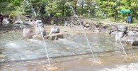 常時出ている噴水