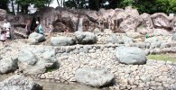 綾南公園じゃぶじゃぶ池の全体写真