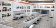 青梅鉄道公園屋内の電車博物館