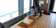海ほたる　無料足湯