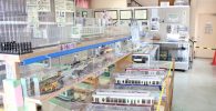 電車の模型展示室