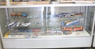 電車の模型が入ったケース